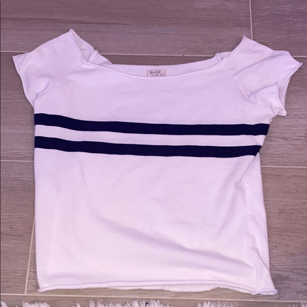john galt off the shoulder top